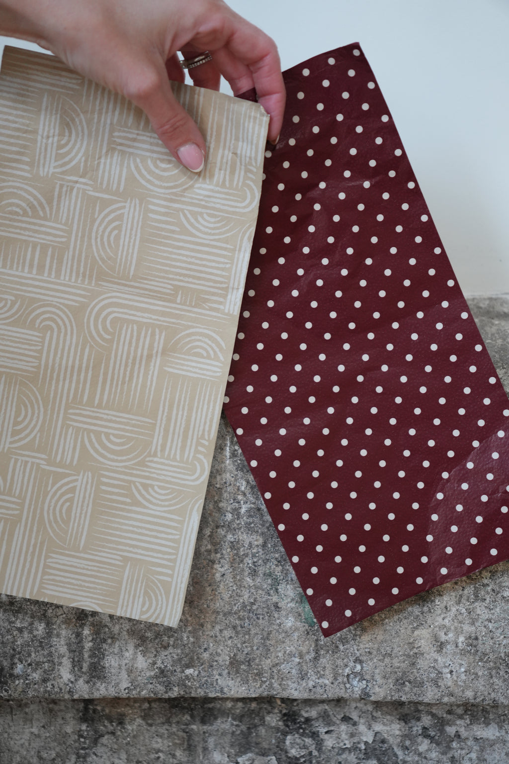 feuille aluminium pré-découpée pour coiffeur