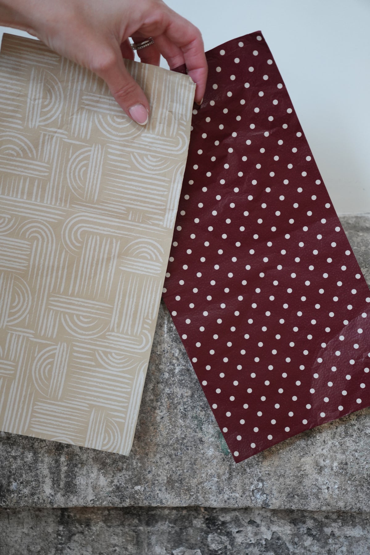 feuille aluminium pré-découpée pour coiffeur