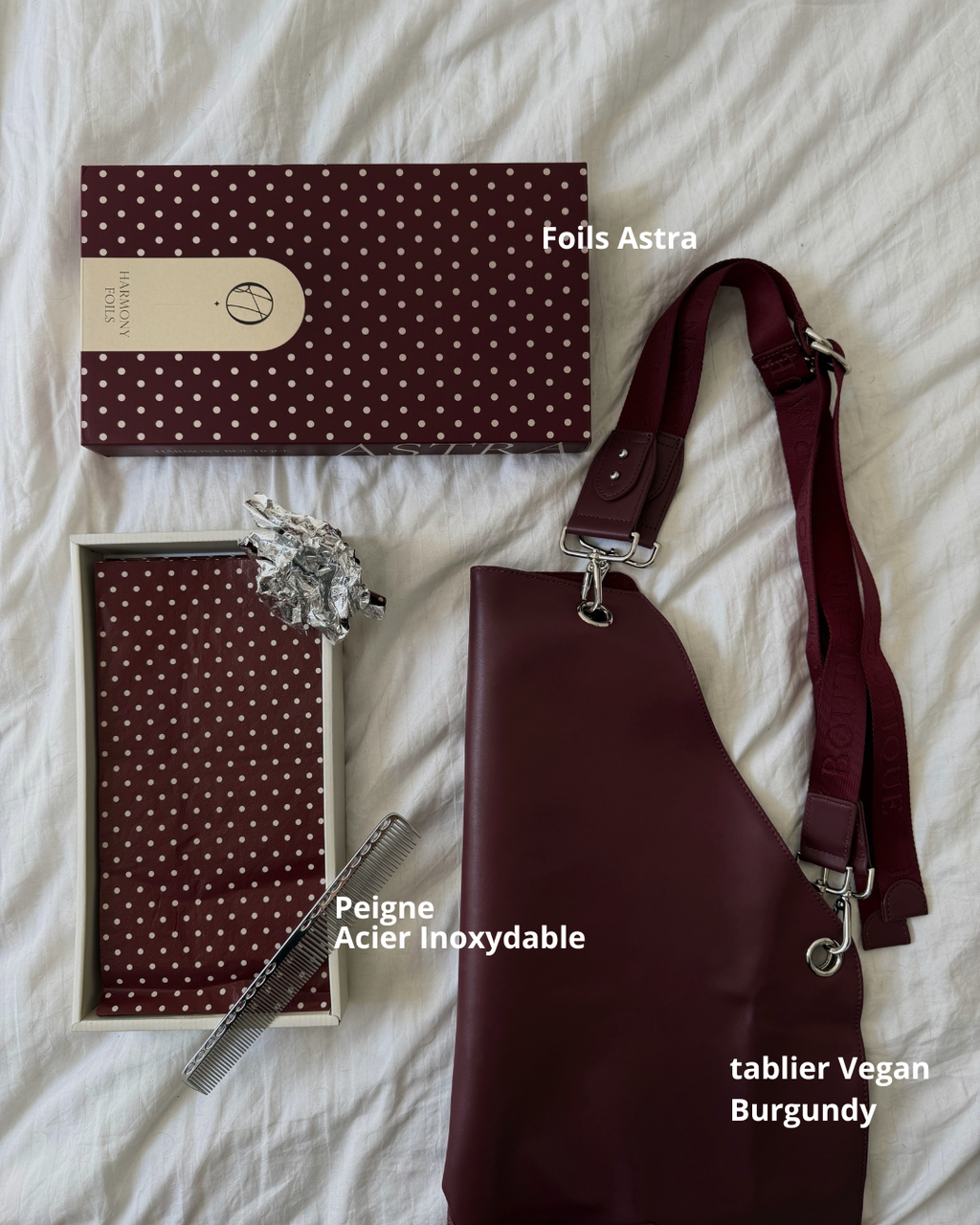 PEIGNE ACIER INOXYDABLE