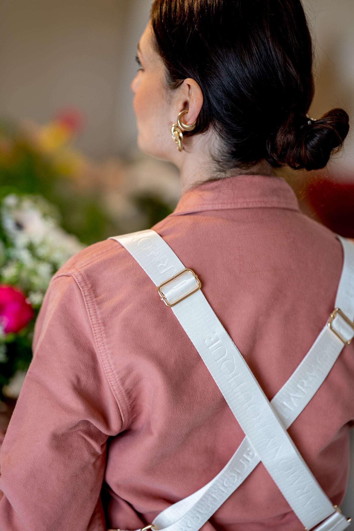 STRAPS IVORY GOLD